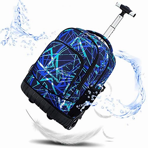 Flight Case Cabin Backpack On Wheels Hiking Trekking Camping Mountaineering Telescopic Handle