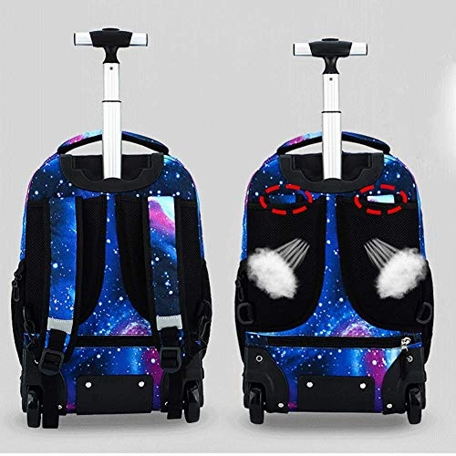 Flight Case Cabin Backpack On Wheels Hiking Trekking Camping Mountaineering Telescopic Handle