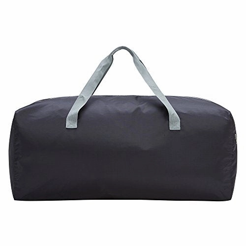 Foldable Duffel Bag 30" / 75L Lightweight with Water Rresistant for Travel (Black)