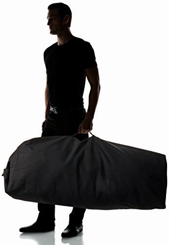 Fox Outdoor Products Top Load Duffel Bag, Black, 30 x 50-Inch