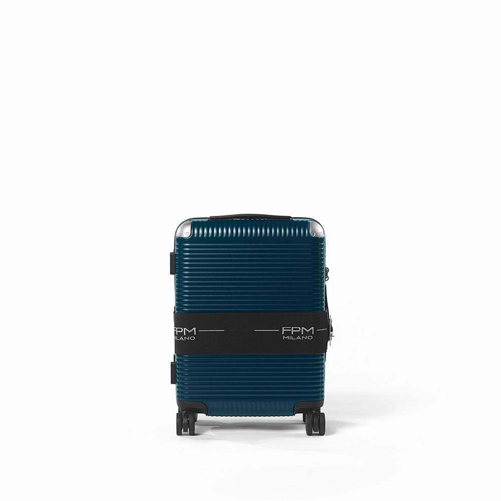 FPM Milano Bank Zip Deluxe Trunk On Wheels, Carry On Trunk