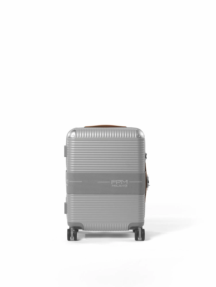 FPM Milano Bank Zip Deluxe Trunk On Wheels, Carry On Trunk