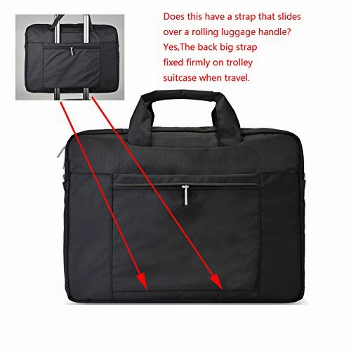 FreeBiz 18 Inch Laptop Bag Briefcase Case fits up to 18.4 Inches Notebook Computer Waterproof
