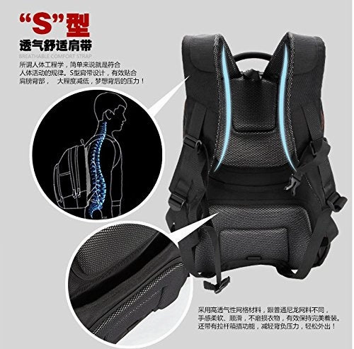 Freebiz Business, Travel & Sports Water Repellent Polyester Laptop Backpack With Adjustable