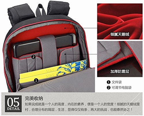 Freebiz Business, Travel & Sports Water Repellent Polyester Laptop Backpack With Adjustable
