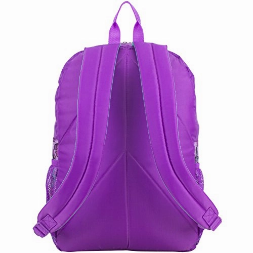 Fuel Backpack & Lunch Bag Bundle, Grape/Turqoise/Colorful Butterflies Print
