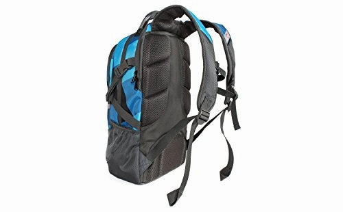 FUL Cosmo Laptop Backpack, Laptop and Tablet Pouch, Denim/Blue