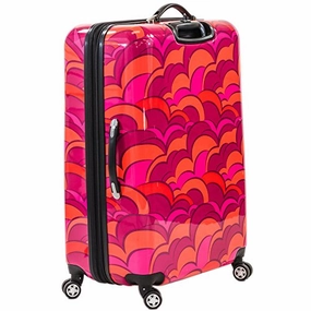 Ful Sunset 28 Inch Spinner Rolling Luggage Suitcase Suitcase, Orange