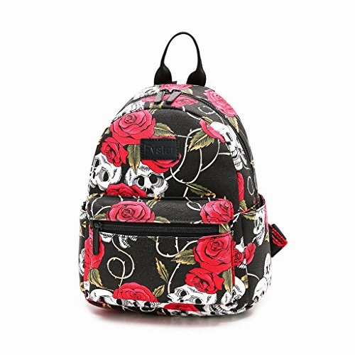 Fvstar Cute Teen Girls Canvas Backpack Mini School Bag Purse Daypack Pocketbooks For Kids And