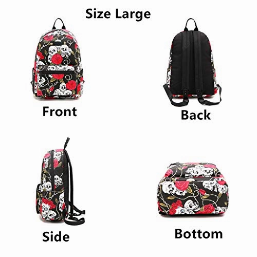Fvstar Cute Teen Girls Canvas Backpack Mini School Bag Purse Daypack Pocketbooks For Kids And