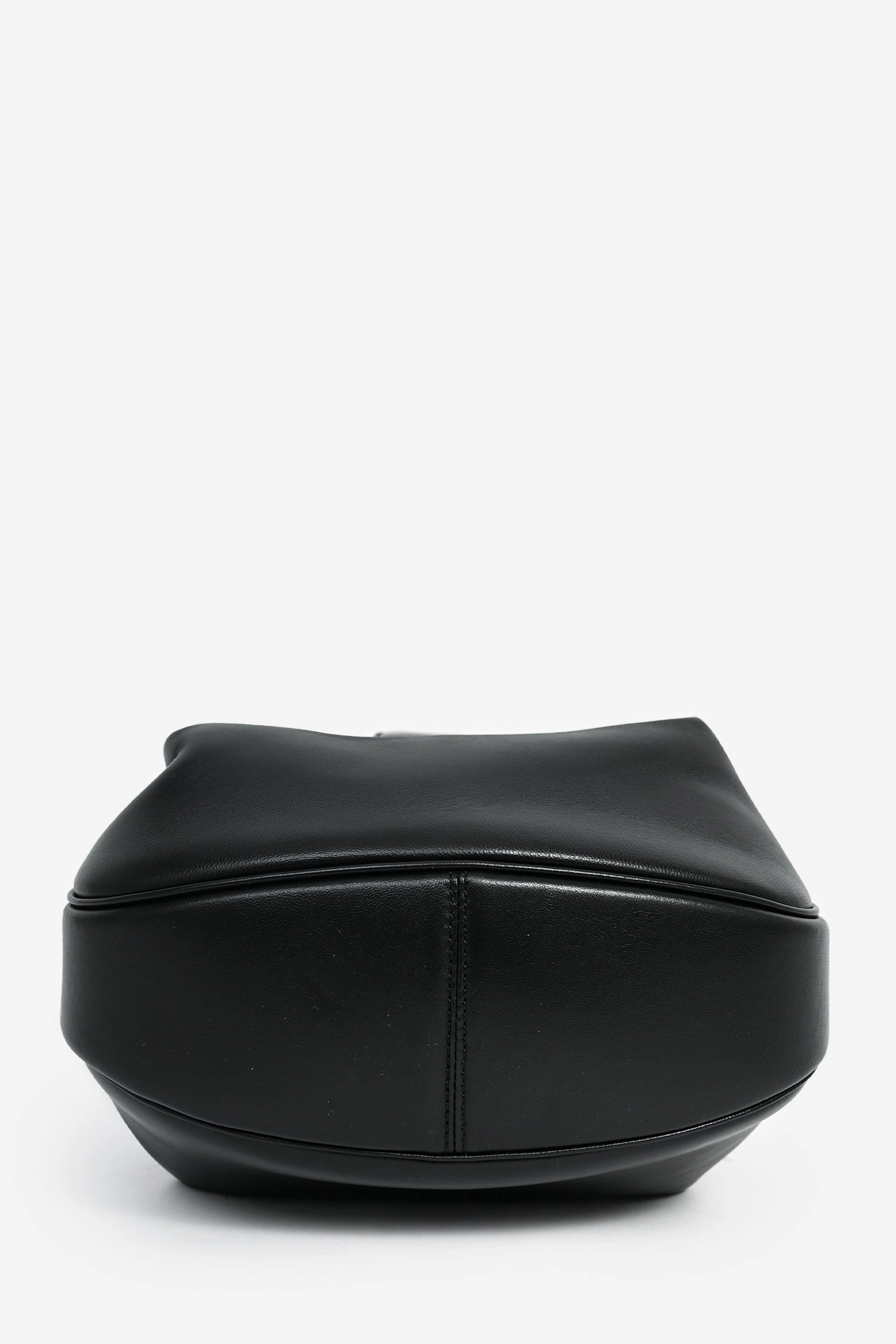 Gabriela Hearst Black Leather 'Nina' Top Handle Bag