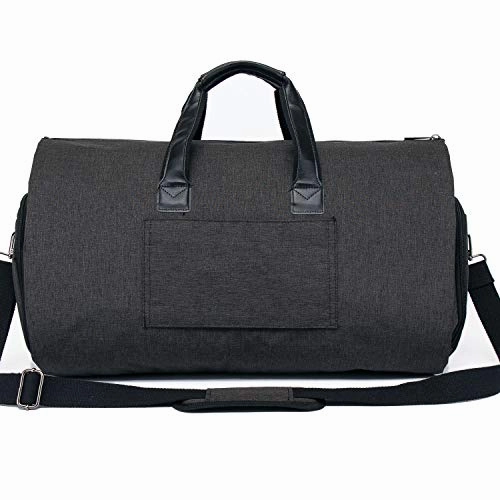 Garment Bag Duffel Luggage Oversized Waterproof,Suit/Blazer Bags/Carry-Garment/Travel/Weekend (Black) 