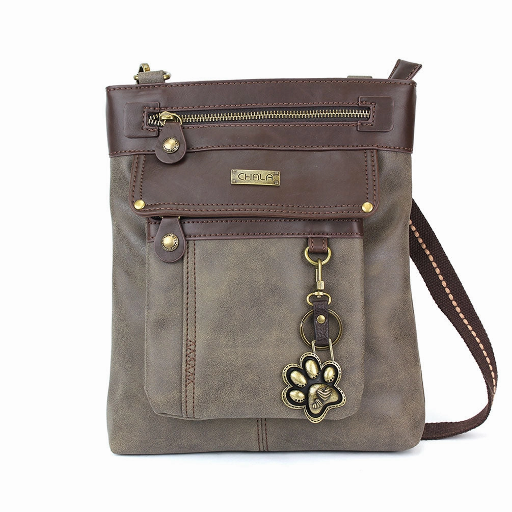 Gemini Crossbody - Stone Gray