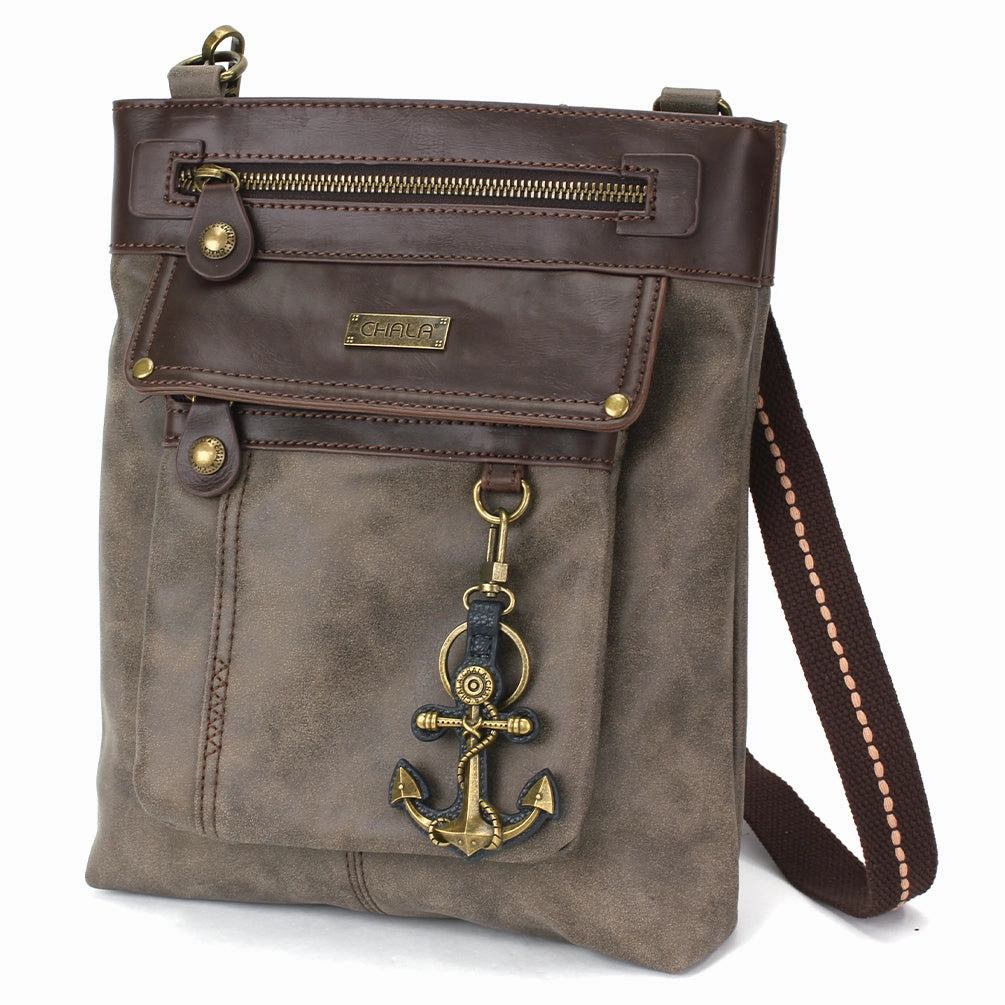 Gemini Crossbody - Stone Gray