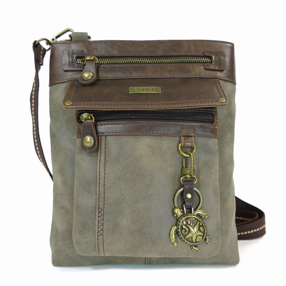 Gemini Crossbody - Stone Gray