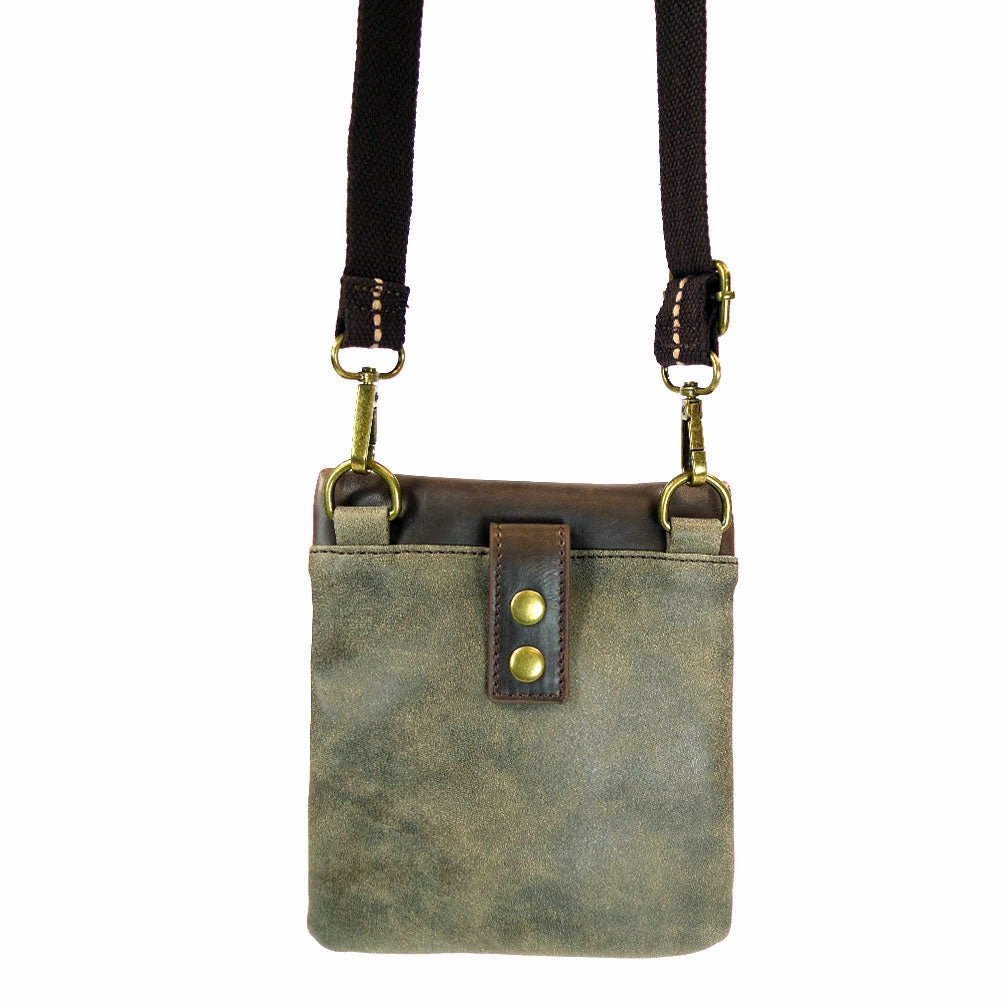 Gemini Crossbody - Stone Gray