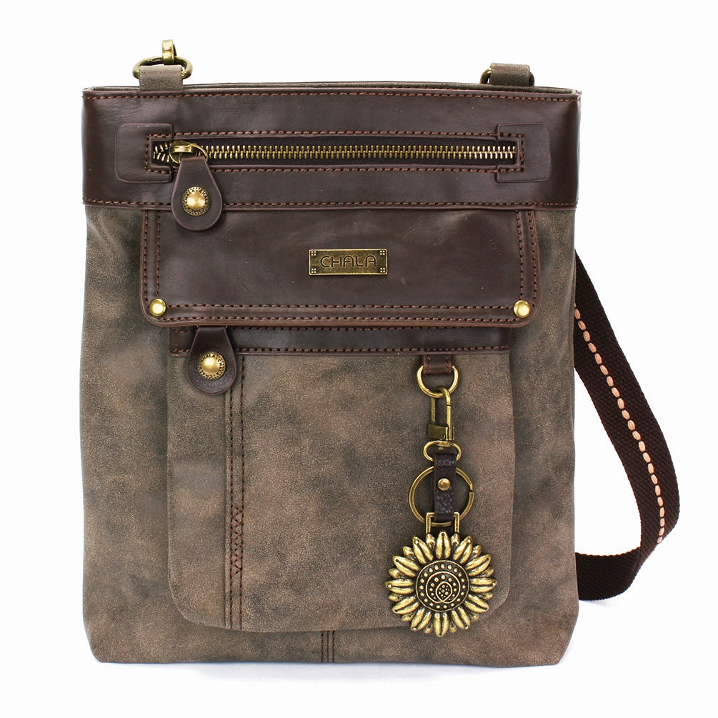 Gemini Crossbody - Stone Gray