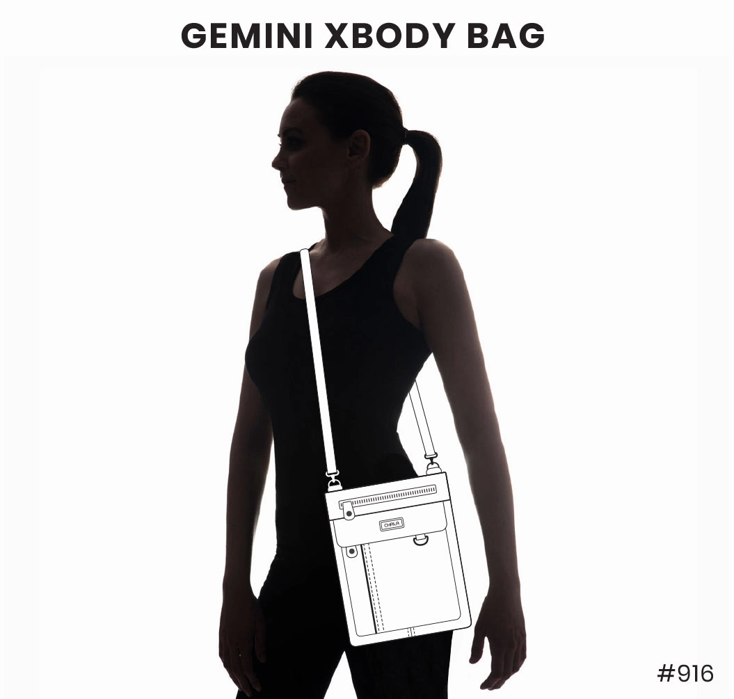 Gemini Crossbody - Stone Gray