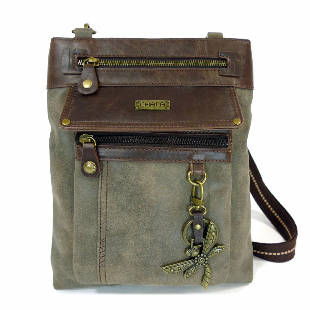 Gemini Crossbody - Stone Gray