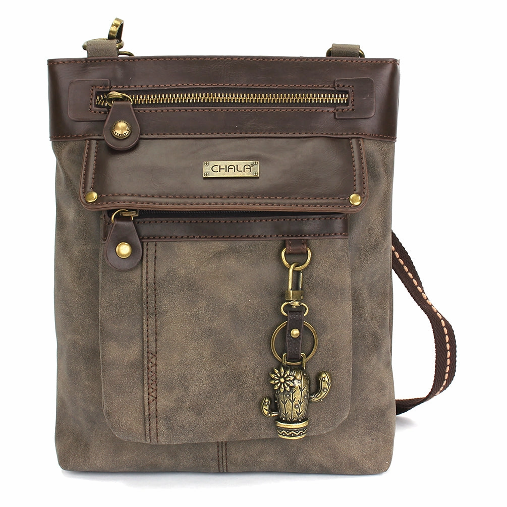 Gemini Crossbody - Stone Gray