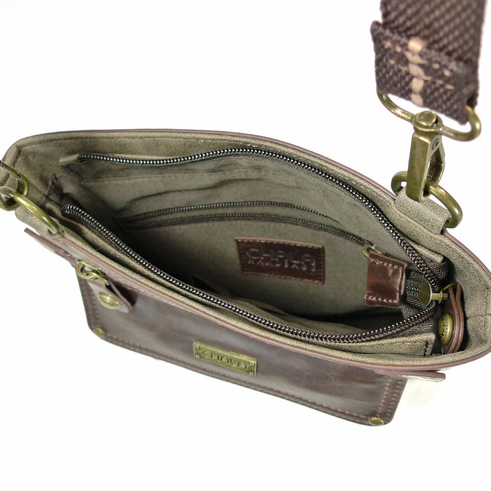 Gemini Crossbody - Stone Gray