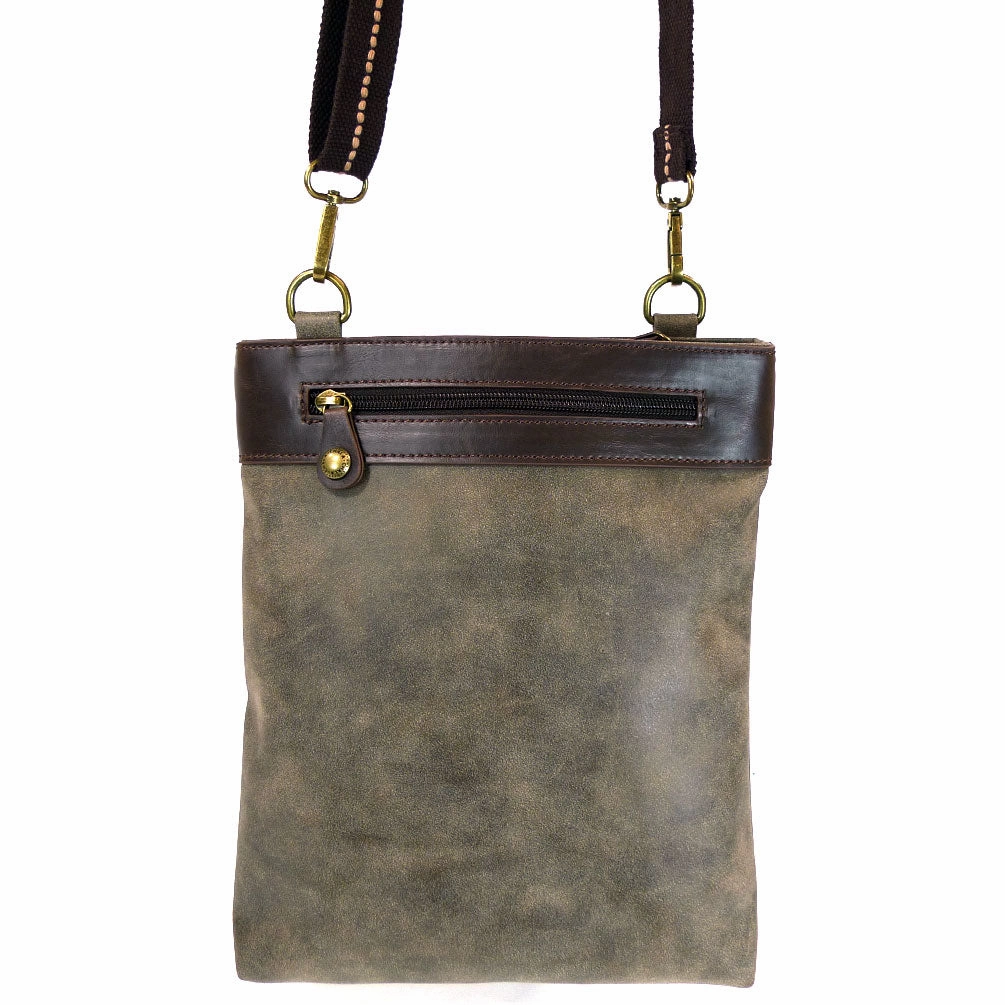 Gemini Crossbody - Stone Gray