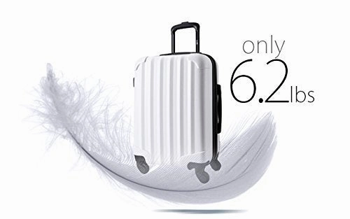 Genius Pack 21" Aerial Hardside Carry On Luggage Spinner - Smart, Organized, Lightweight Suitcase