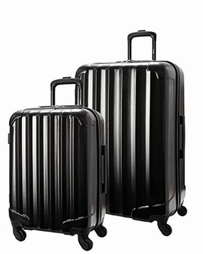 Genius Pack 2 Piece Aerial Hardside Lightweight Luggage Set 21" Carry On, 29" Upright