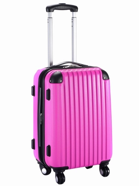 Globalway 20'' Expandable Abs Carry On Luggage Travel Bag Trolley Suitcase