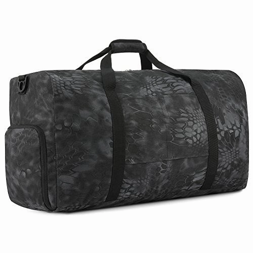 Gonex Cordura Duffle Bag, Packable Travel Duffel Water Resistant, 60L(Typhon)