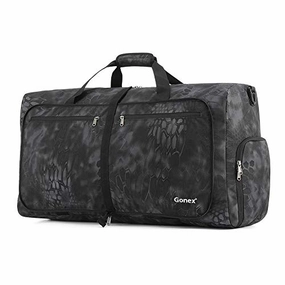 Gonex Cordura Duffle Bag, Packable Travel Duffel Water Resistant, 60L(Typhon)