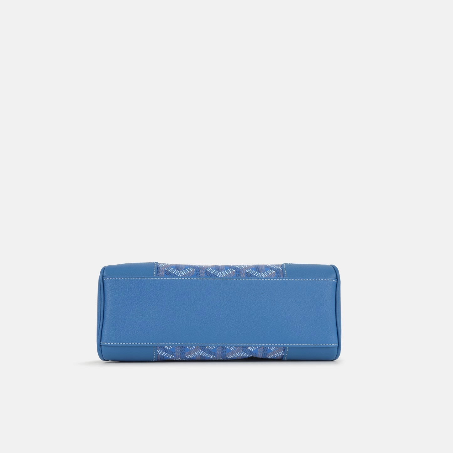 Goyard - Sagon Souple Mini Bag - Blue Goyardine PHW - Unused