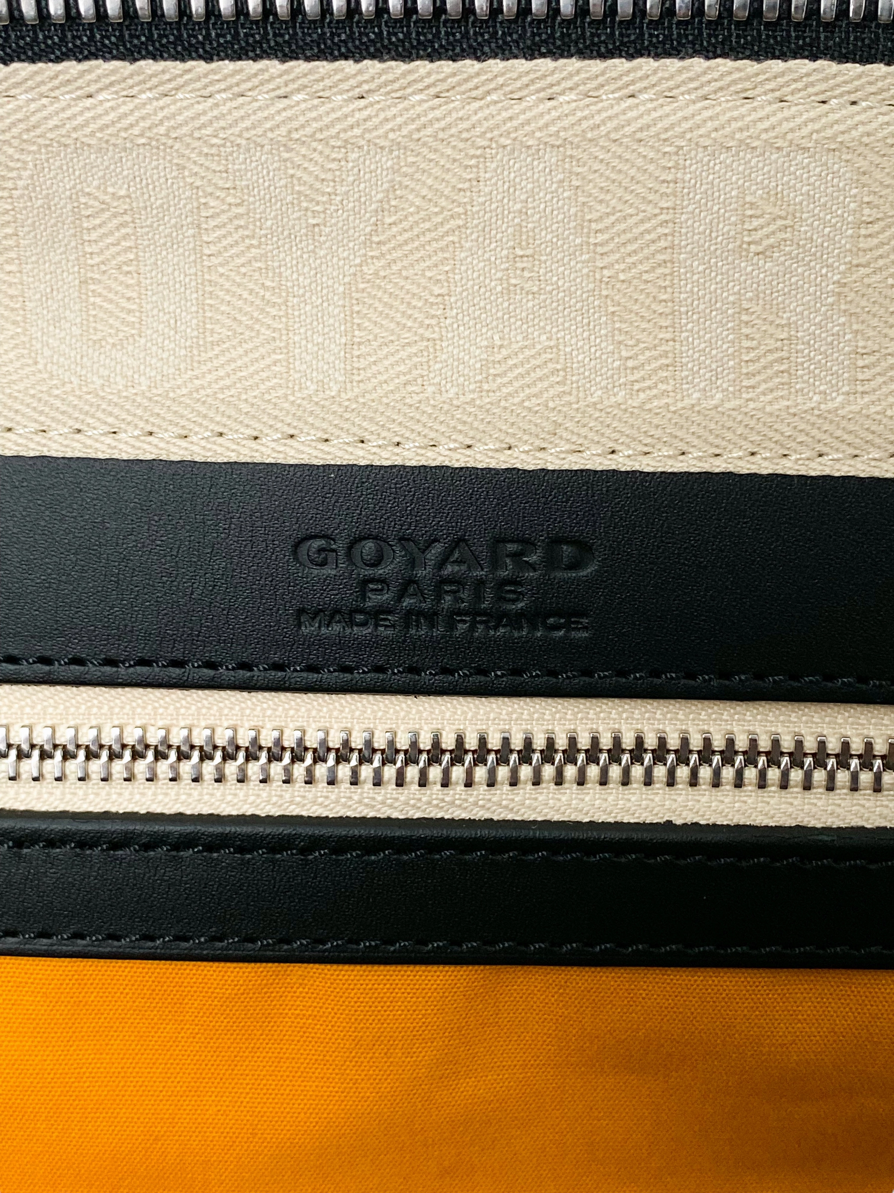 Goyard Black & Brown Boeing 60 Duffle Bag