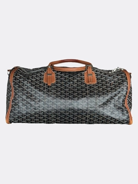 Goyard Black Boston 50 Duffel Bag
