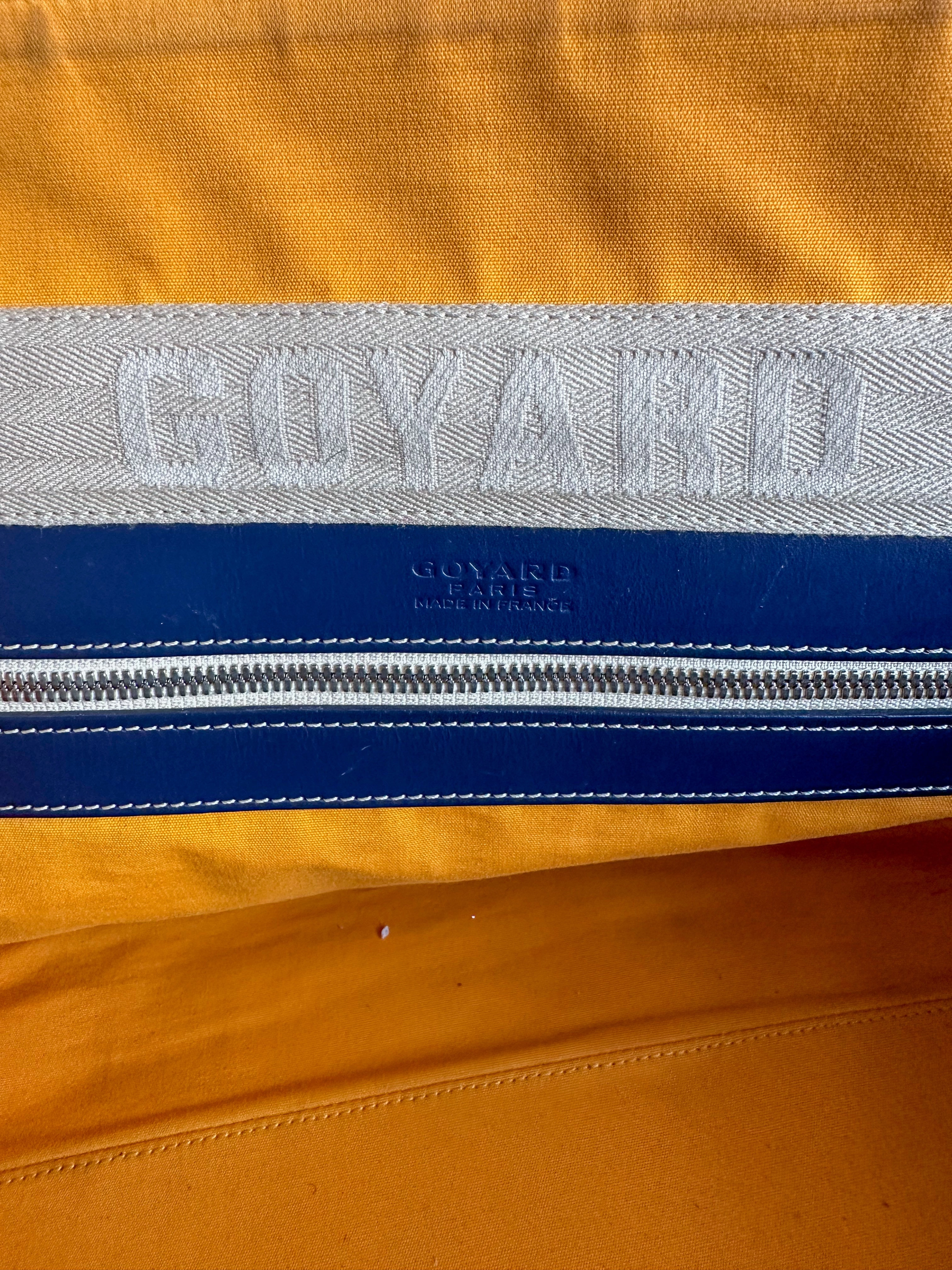 Goyard Blue & Brown Boeing 55