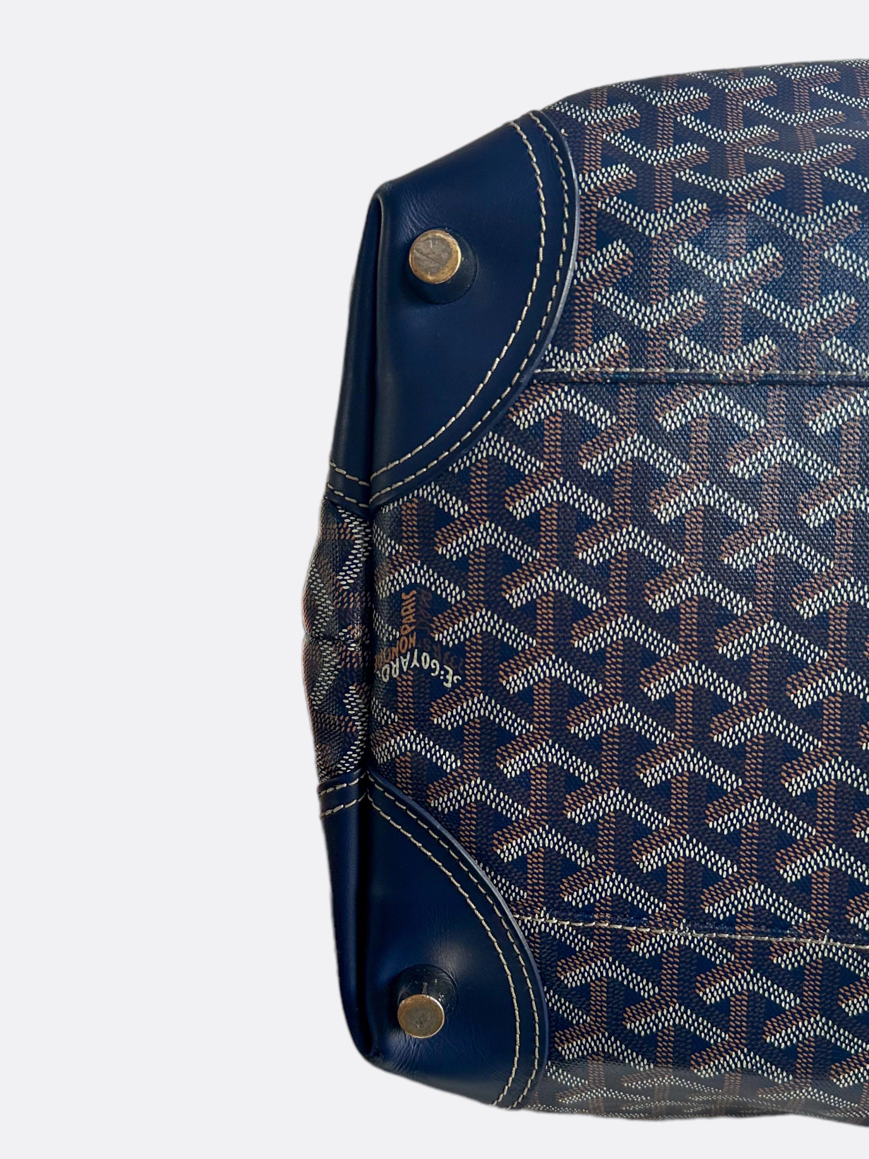 Goyard Blue & Brown Boeing 55