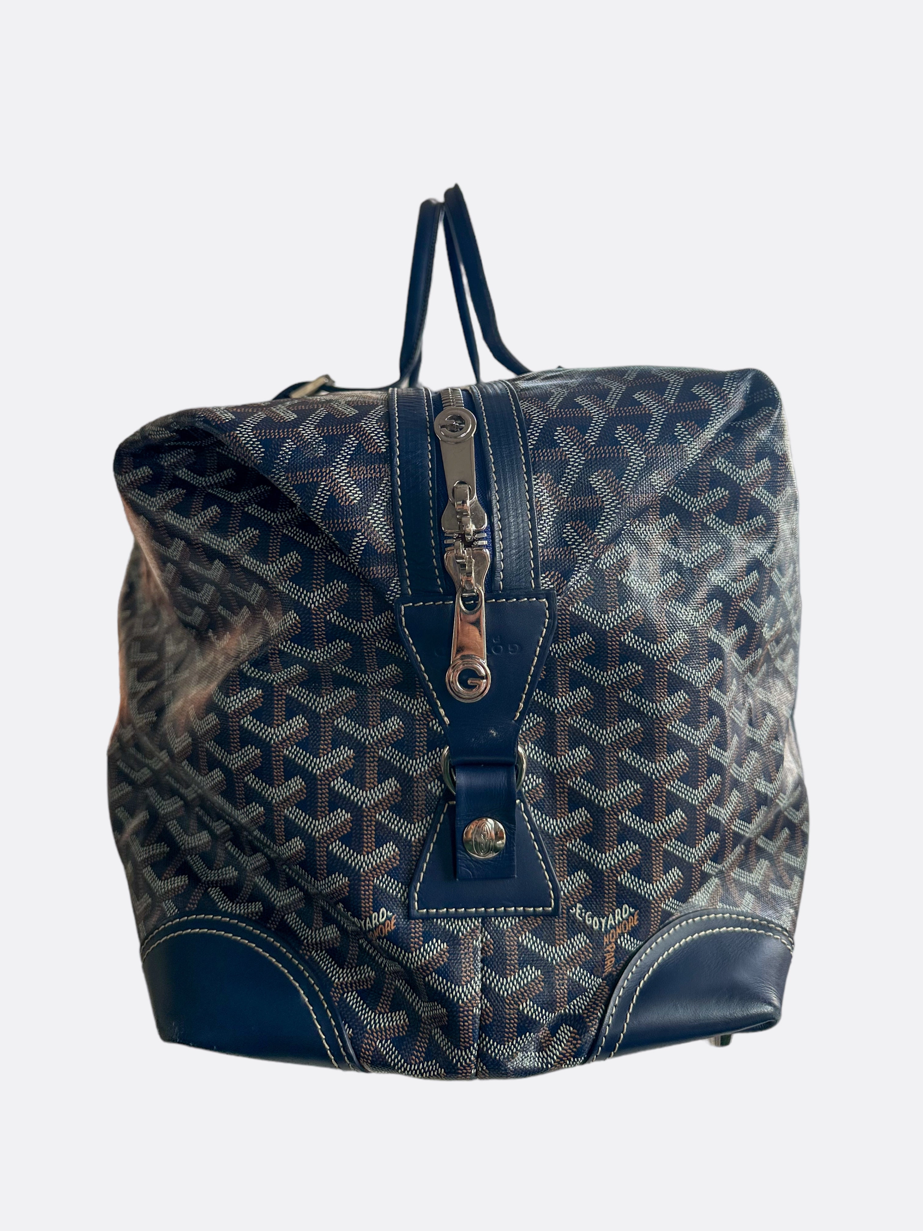 Goyard Blue & Brown Boeing 55