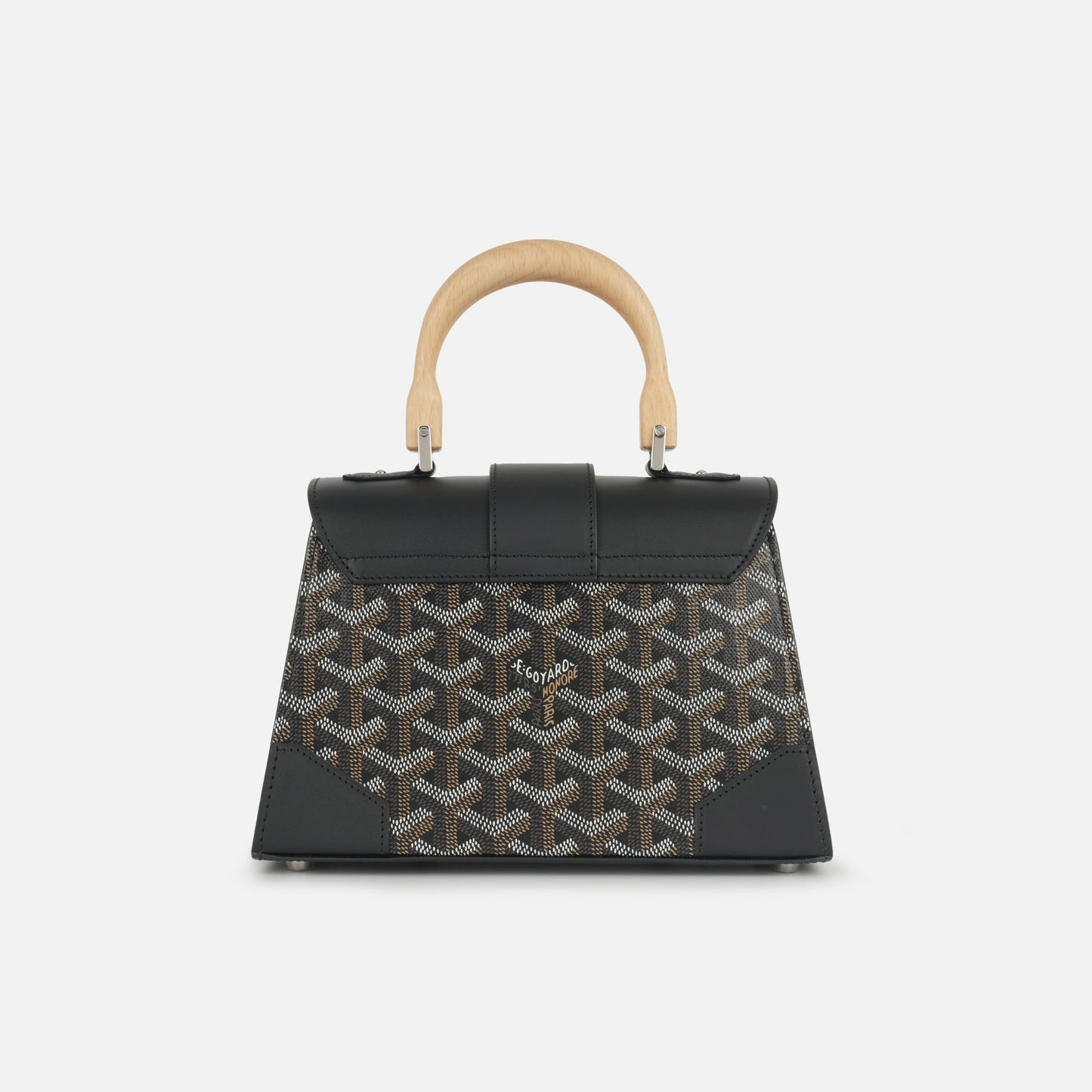 Goyard Goyard - Sagon Structur Mini Bag - Black Goyardine PHW - Brand New