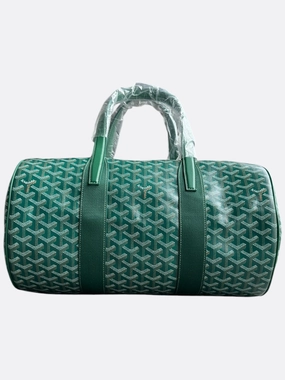 Goyard Green Barrel 40 Sports Bag