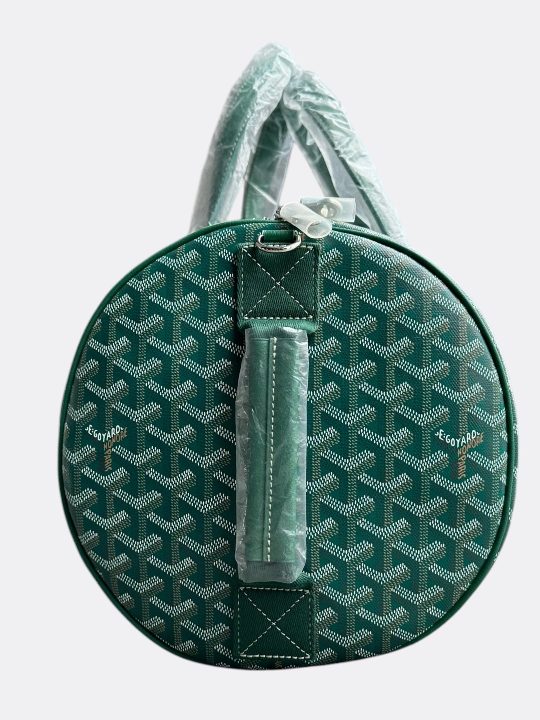 Goyard Green Barrel 40 Sports Bag