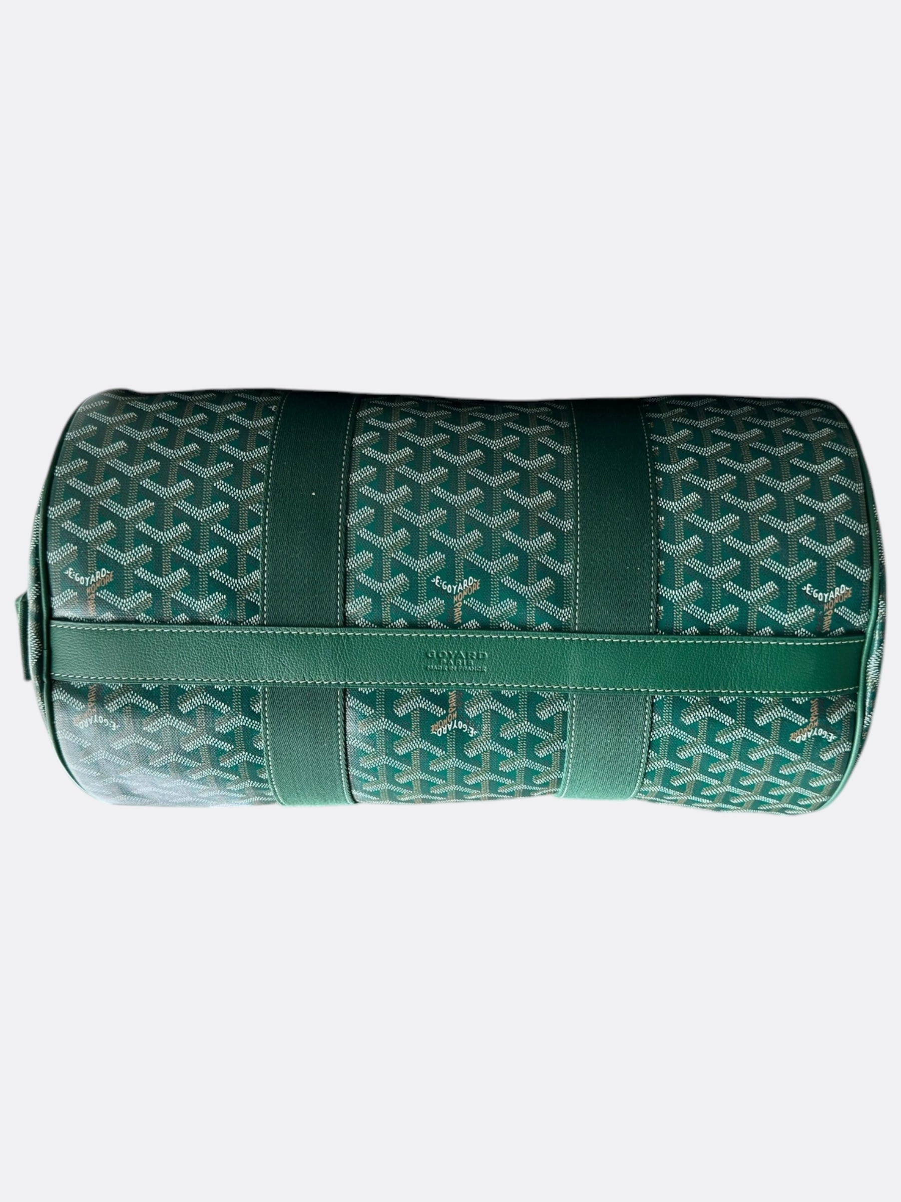 Goyard Green Barrel 40 Sports Bag