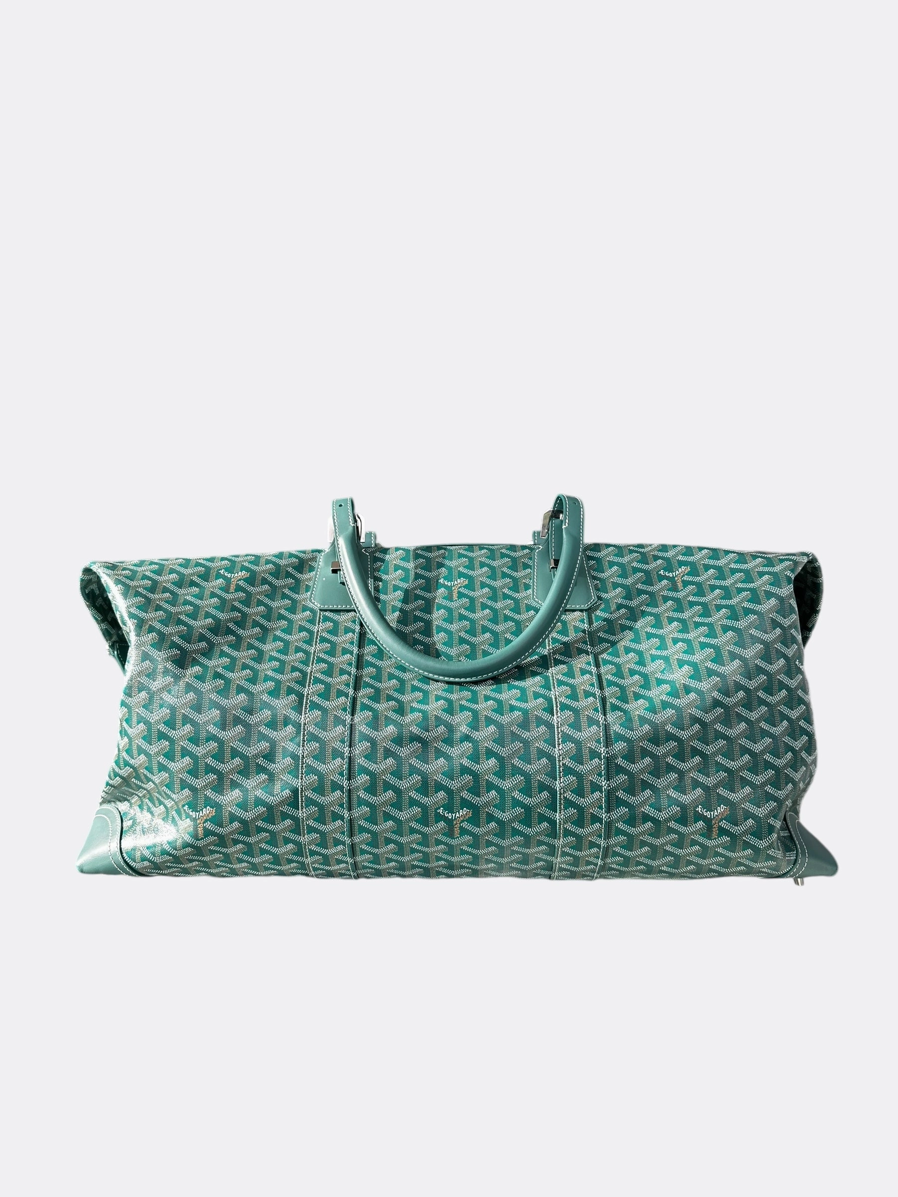 Goyard Green Boeing 55 Duffel Bag