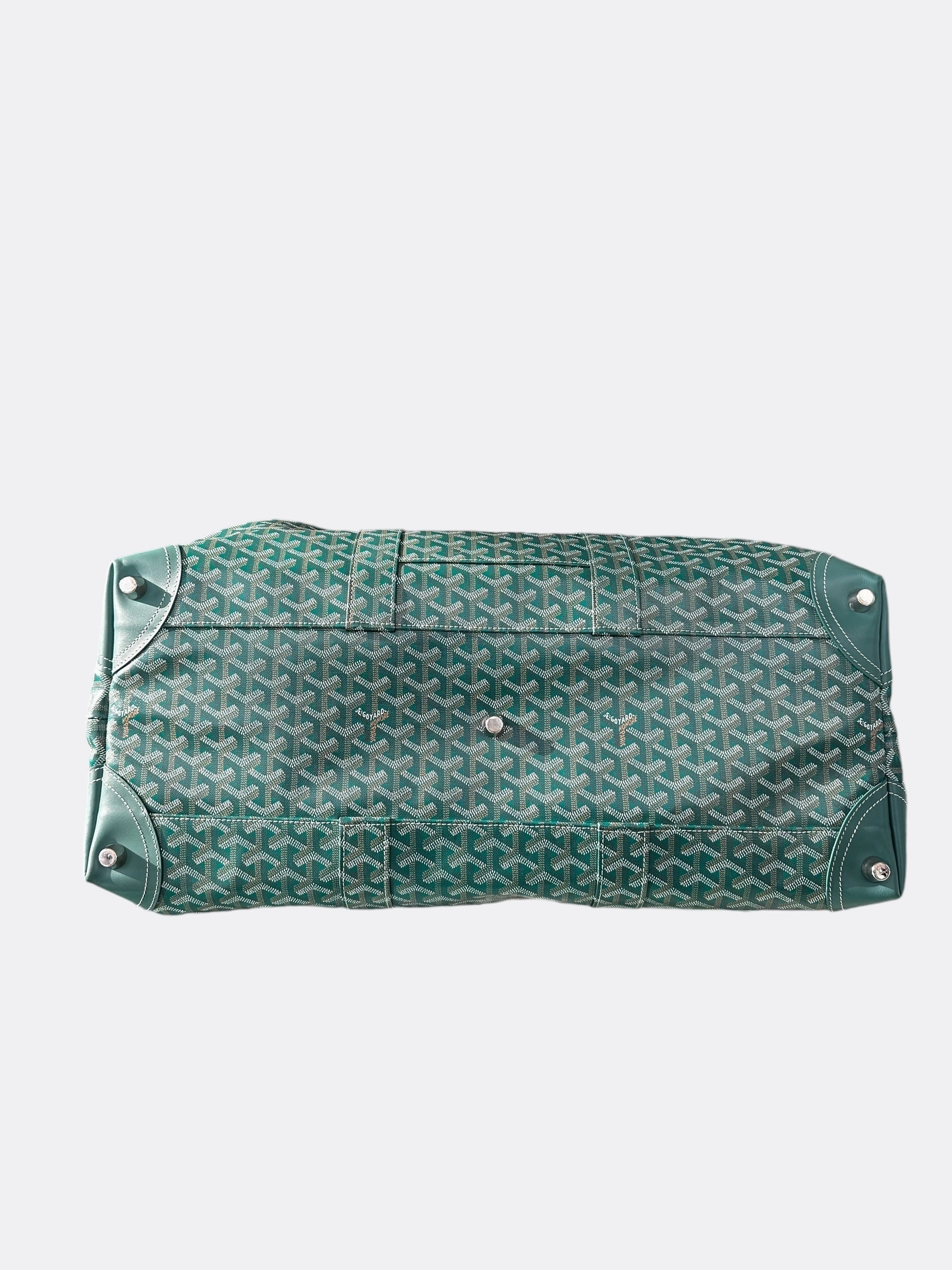 Goyard Green Boeing 55 Duffel Bag