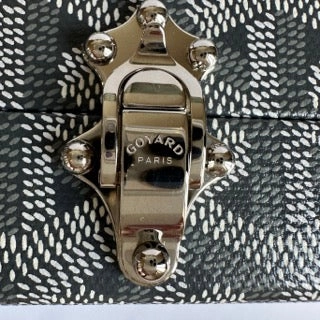 Goyard Minaudiere Trunk - Grey (NWT)