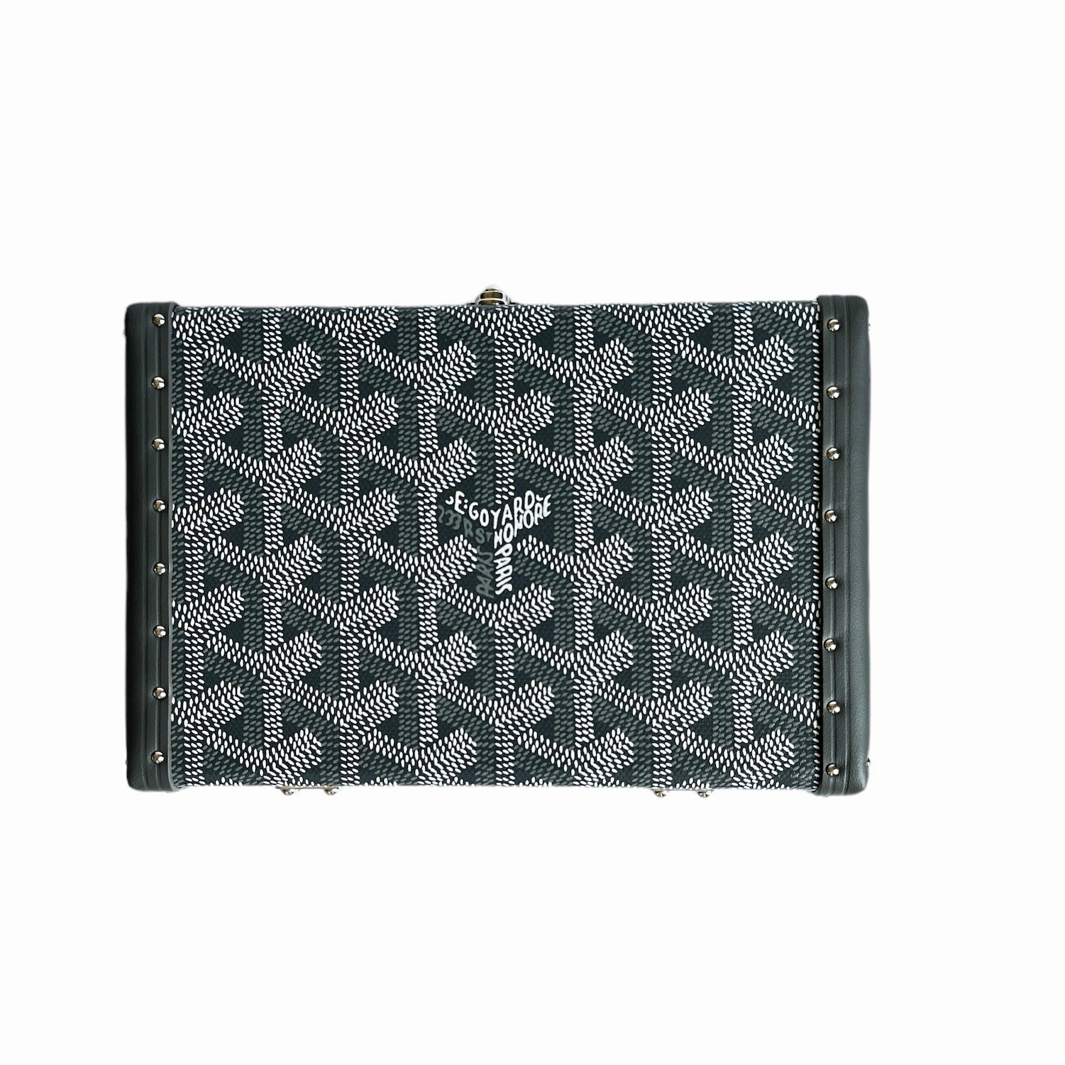 Goyard Minaudiere Trunk - Grey (NWT)