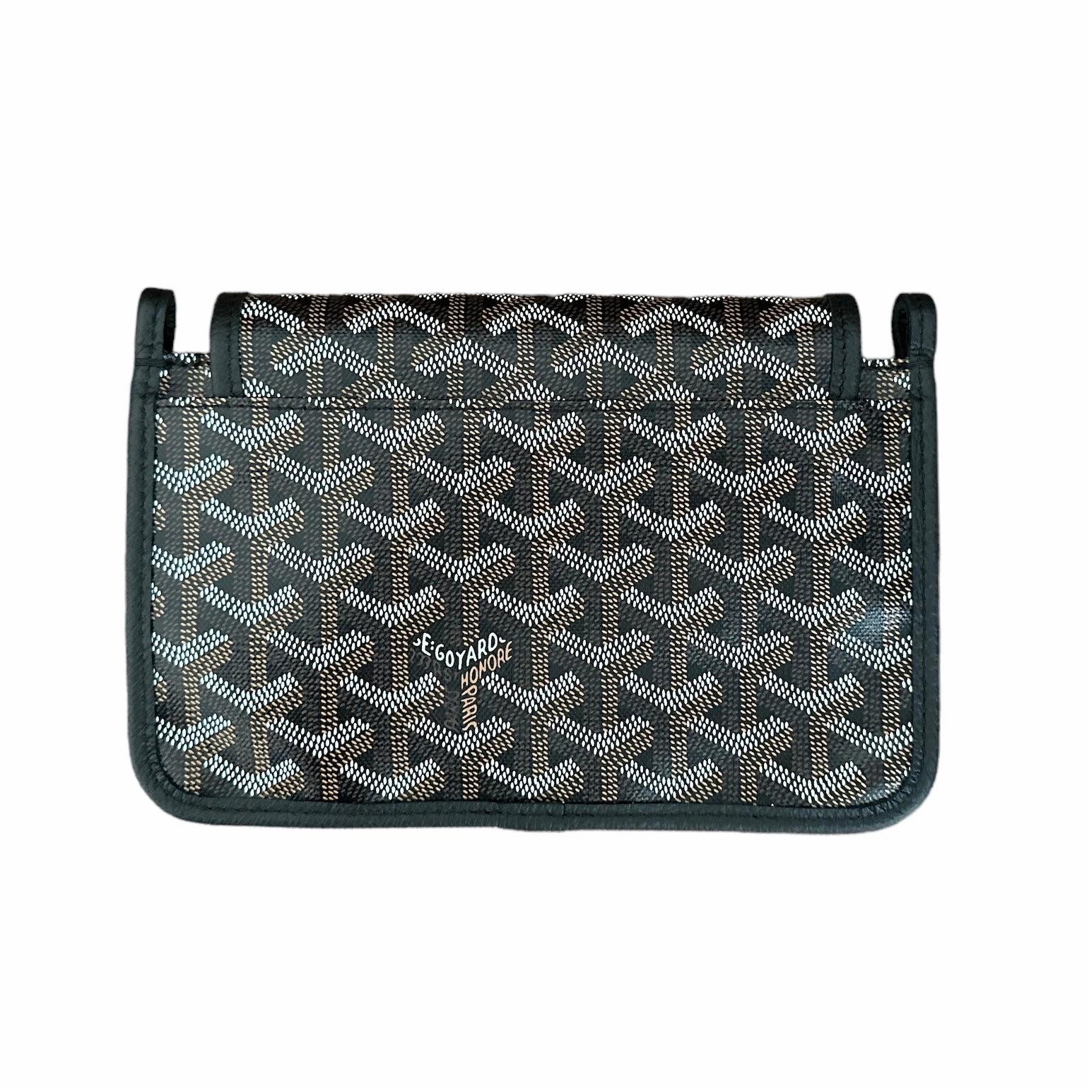Goyard Plumet Pocket Wallet Crossbody - Black (NWT)