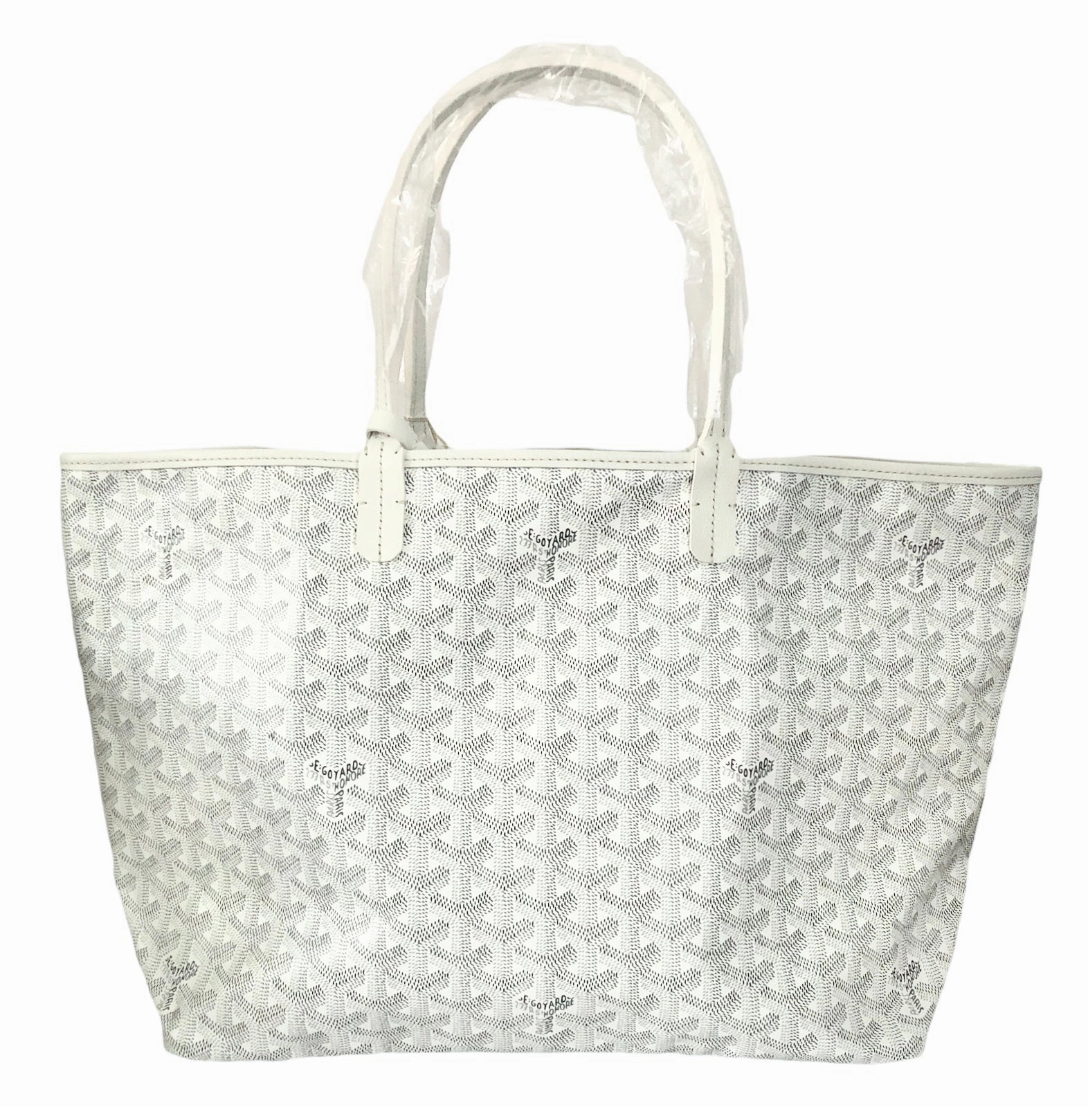 Goyard St. Louis White Tote PM (NWT)