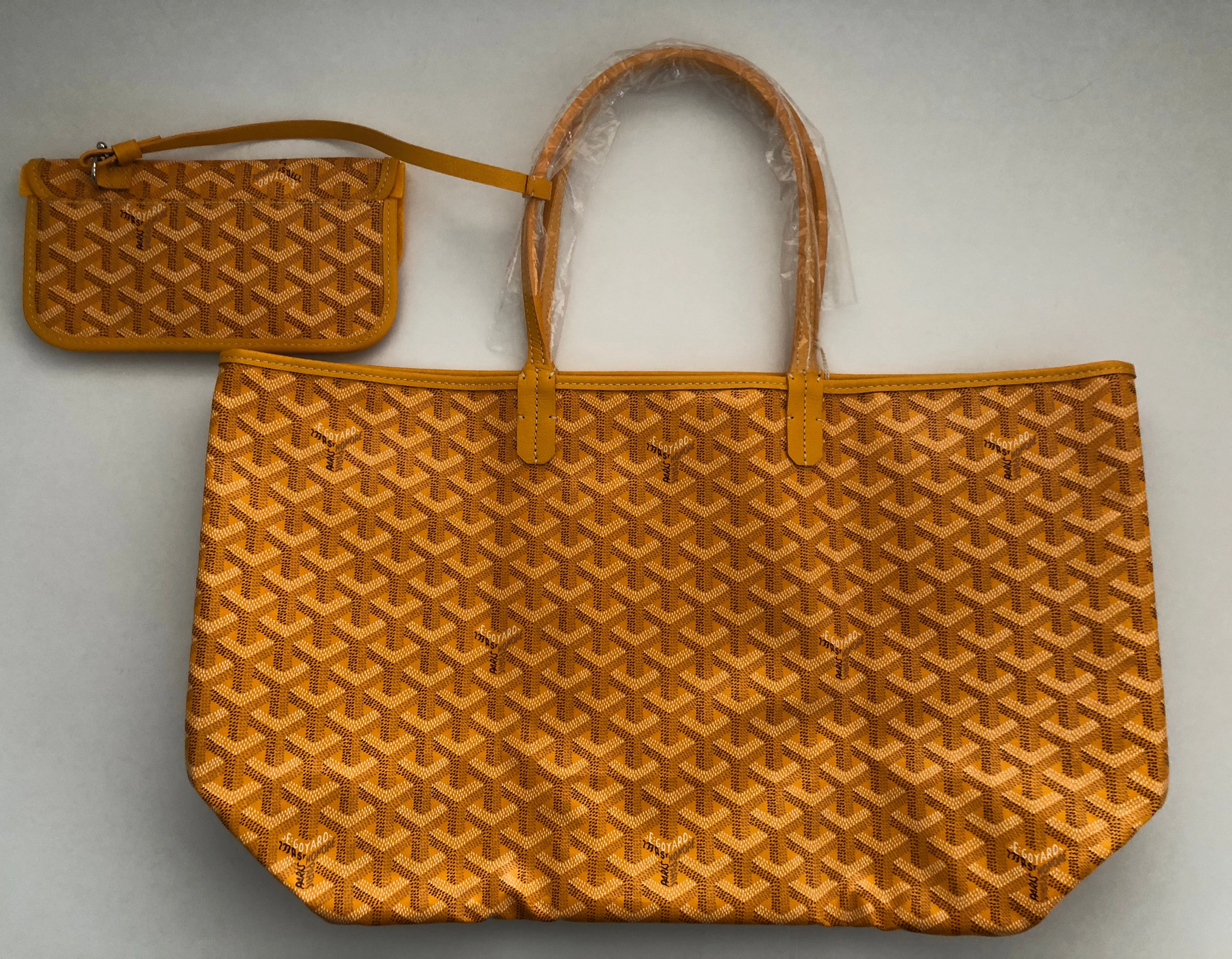 Goyard St. Louis Yellow PM Tote (NWT)