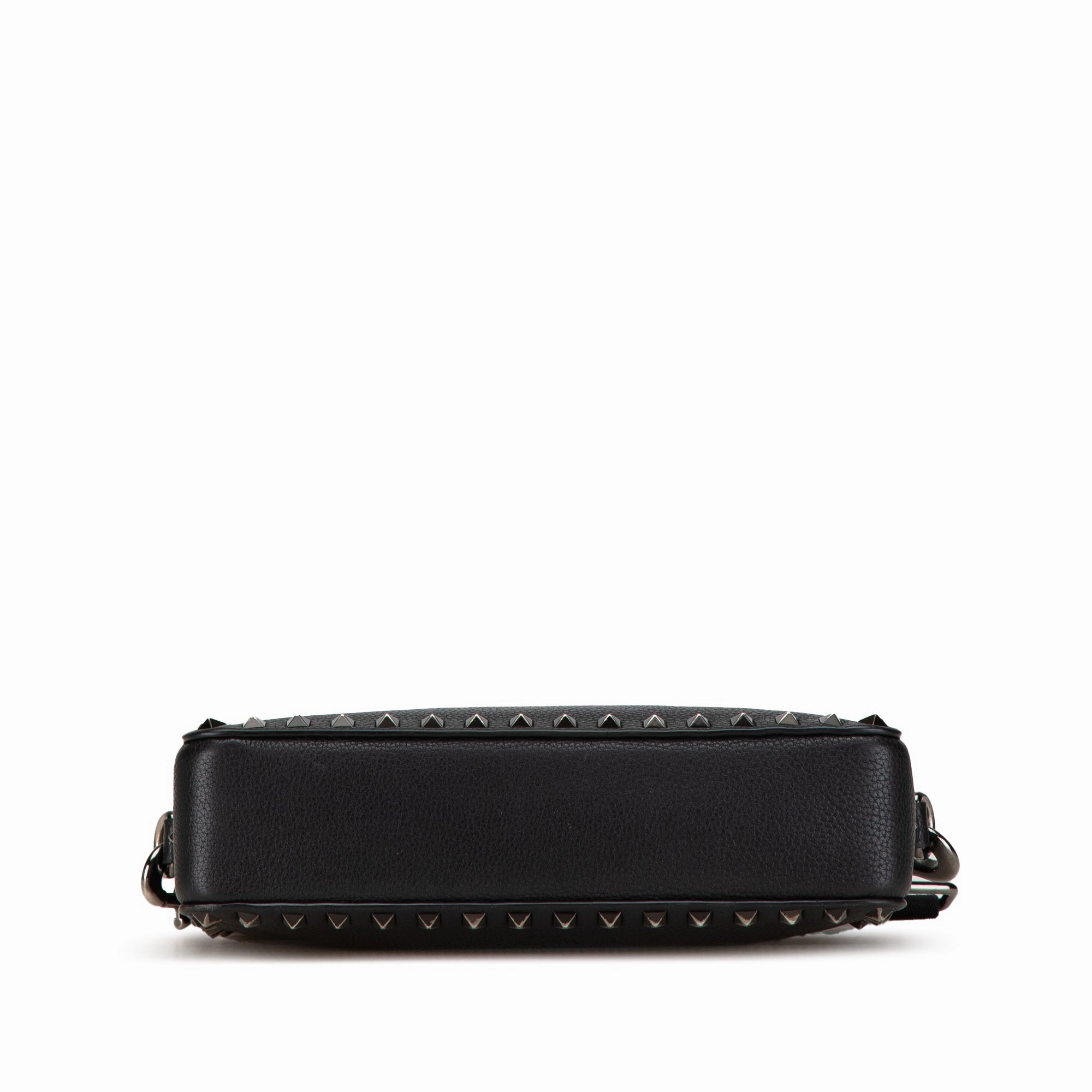 Grainy Calfskin Rockstud Crossbody
