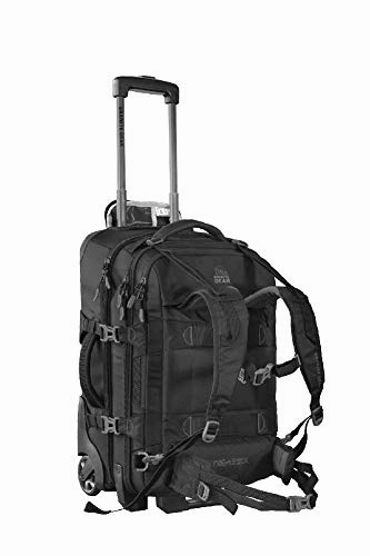 Granite Gear Cross Trek 2 Wheeled Carry-On Duffel - Black/Flint 22"